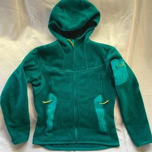 Arc’teryx Turquoise Hoodie- size Small
